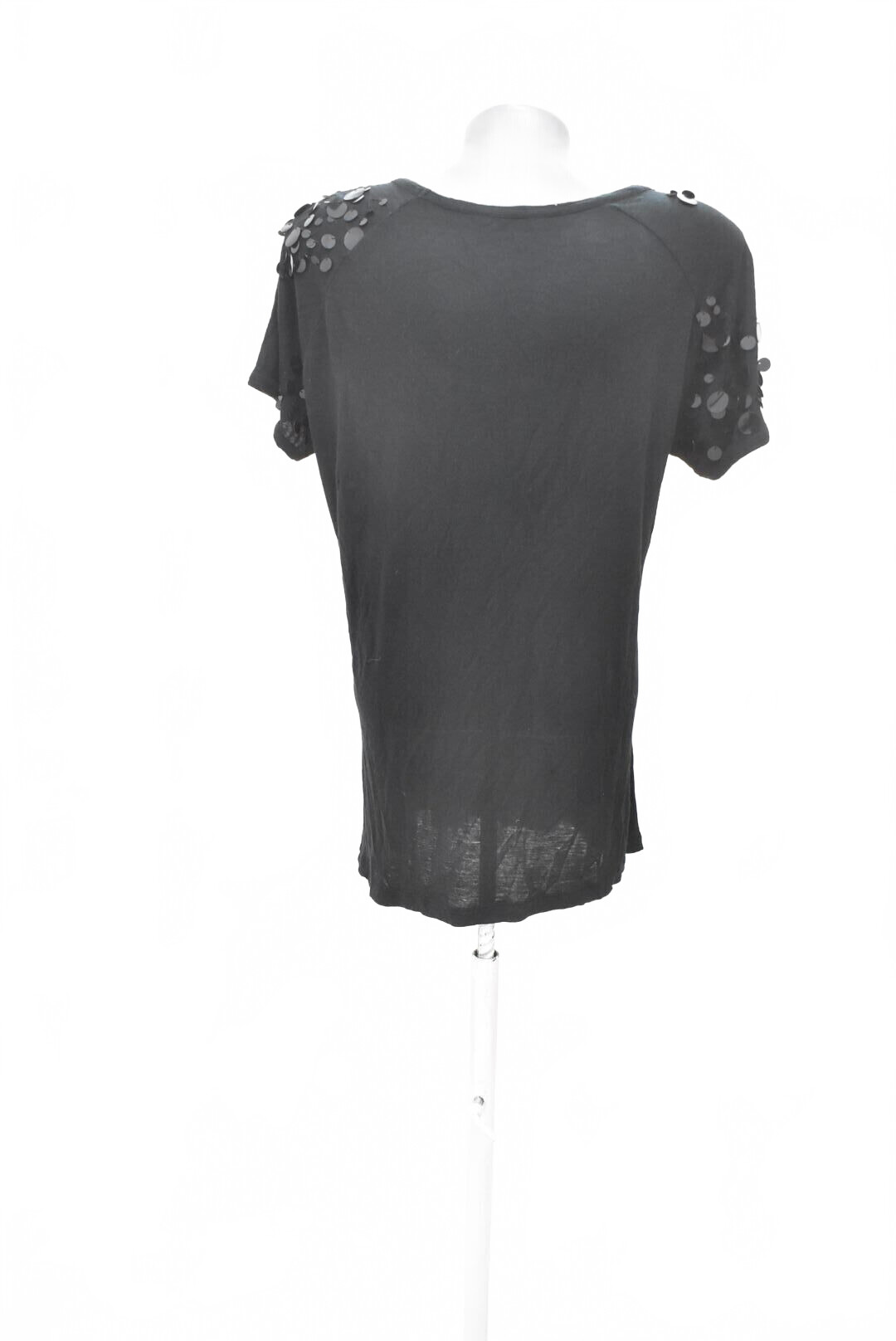Damen -T-ShirtPapayaohne Aufdruck,farbeschwarz,größe44