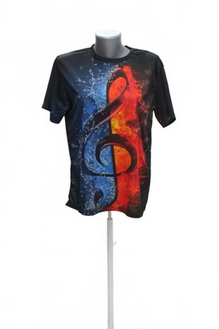 Damen -T-ShirtGenesisohne Aufdruck,farbemehrfarbig,größe2XL