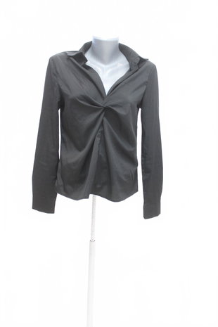 Damen -T-ShirtSheinohne Aufdruck,farbeschwarz,größe34