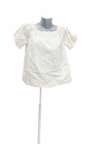 Damen -T-ShirtH&Mohne Aufdruck,farbegestreift,größe42