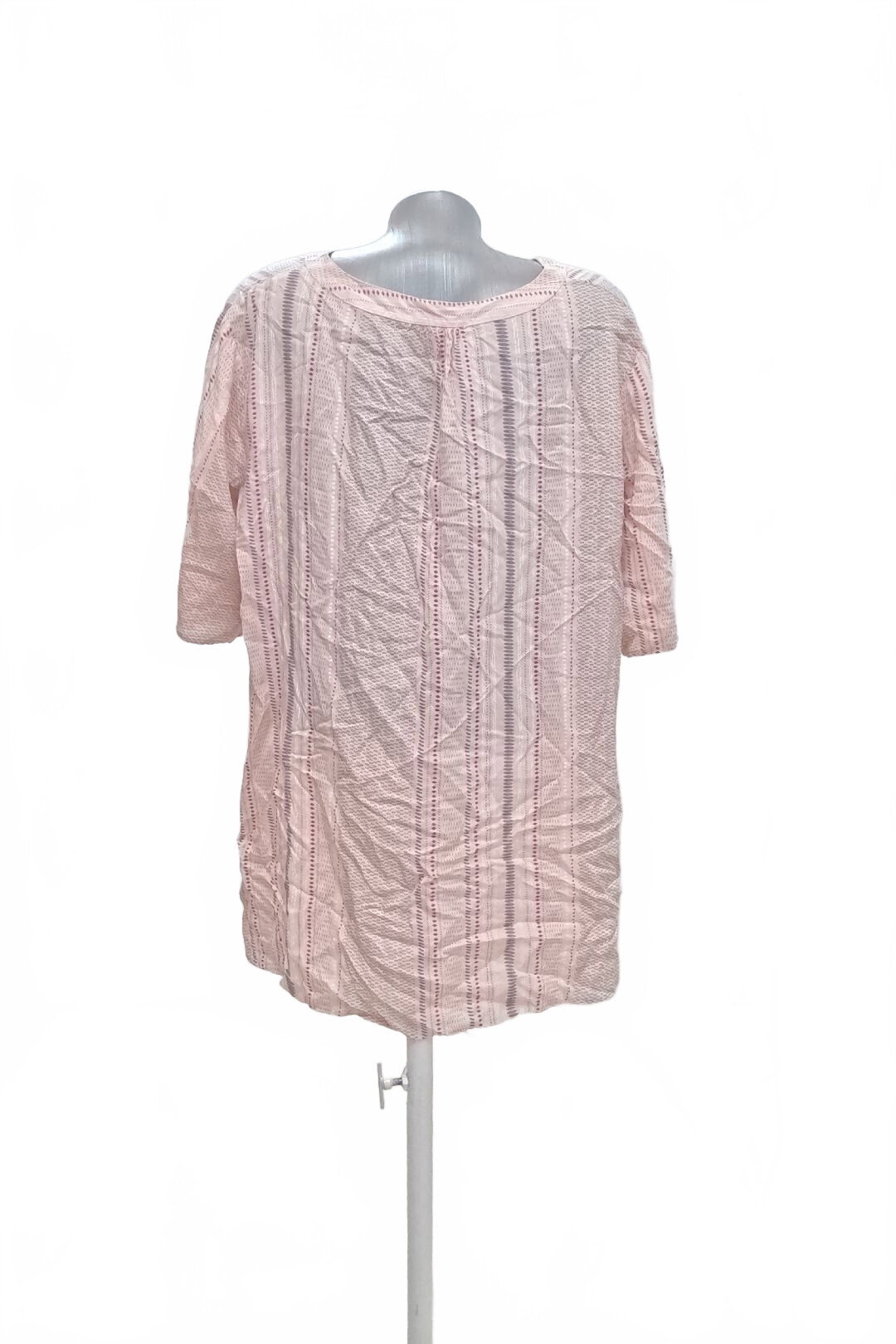 Damen -T-ShirtBlancheporteohne Aufdruck,farbegemustert,größeXL