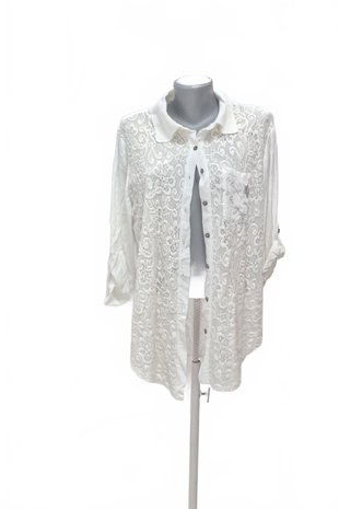 Damen bluse : Brand,Farbeweiss,größe: size
