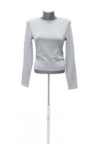 Damen -T-ShirtGenesisohne Aufdruck,farbegrau,größeM