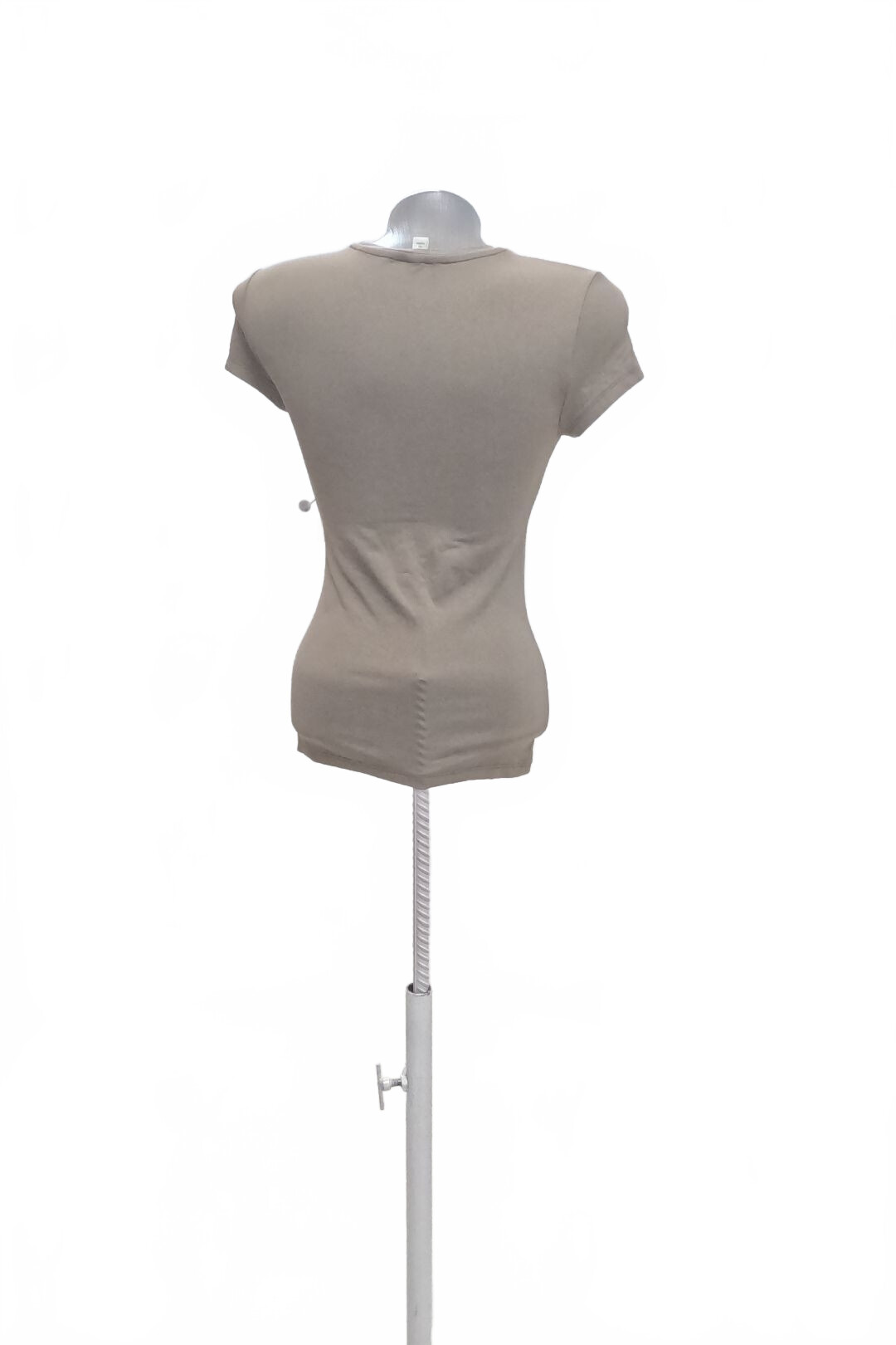 Damen -T-ShirtH&Mohne Aufdruck,farbebraun,größeS