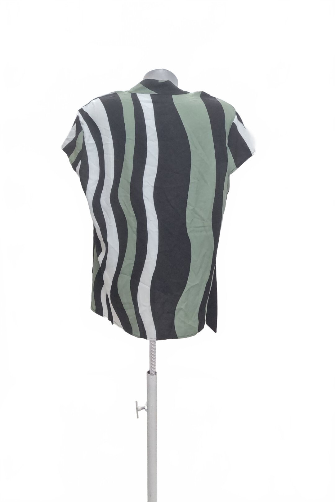 Damen -T-ShirtSheinohne Aufdruck,farbegestreift,größeXL