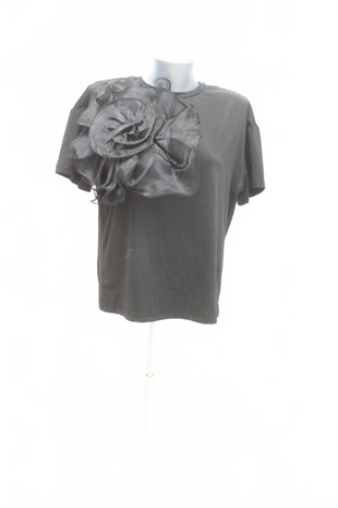 Damen -T-ShirtGenesisohne Aufdruck,farbeschwarz,größeS