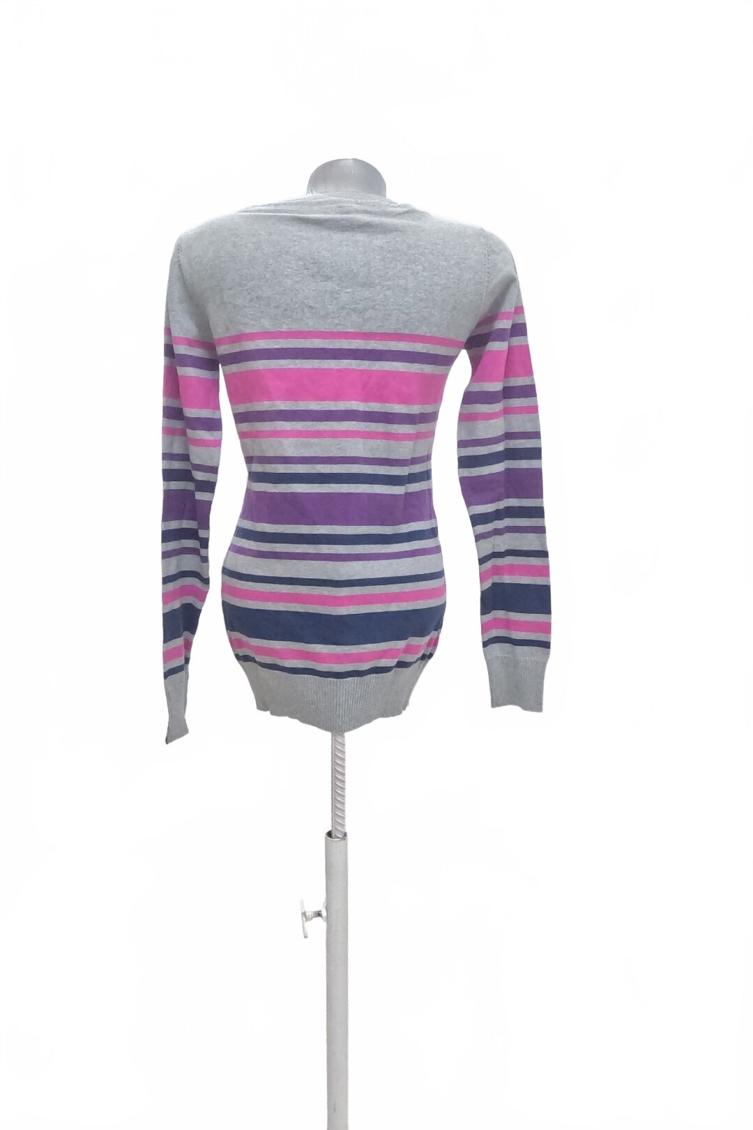 Damen -T-ShirtAlpine Proohne Aufdruck,farbegestreift,größeS