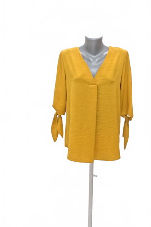 Damen -T-ShirtF&Fohne Aufdruck,farbegelb,größe38