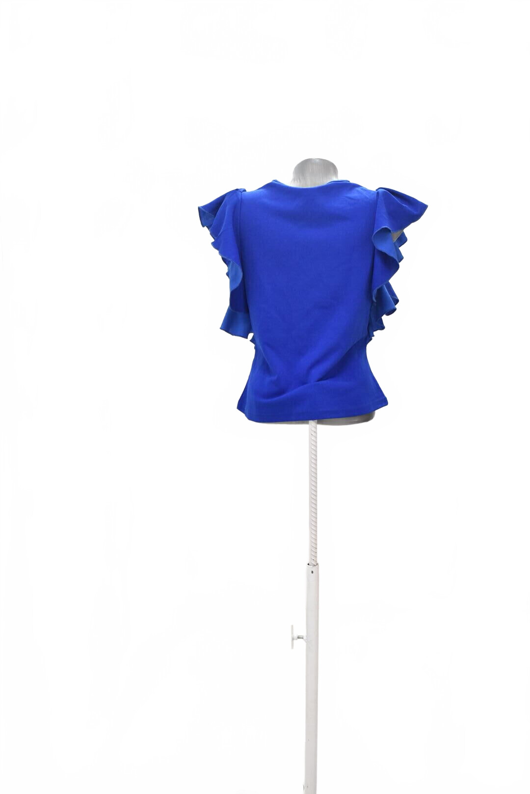 Damen -T-ShirtSheinohne Aufdruck,farbeblau,größeL