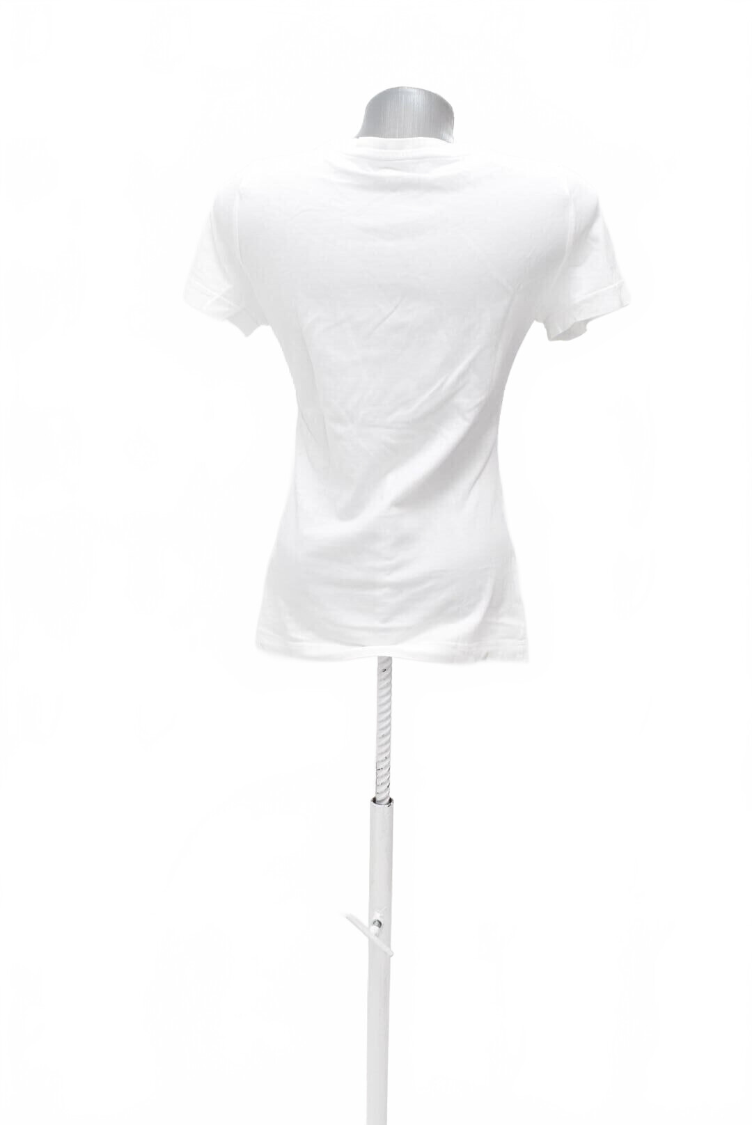 Damen -T-ShirtAdidasmit Aufdruck,farbeweiss,größeXS