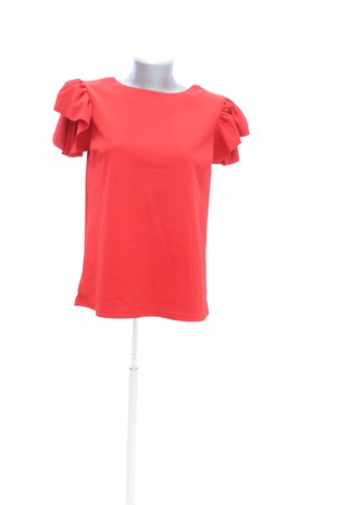 Damen -T-ShirtMohitoohne Aufdruck,farberot,größeXS