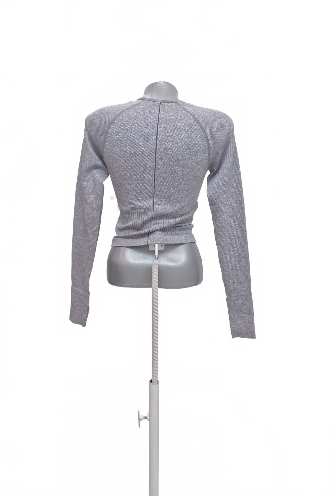 Damen -T-ShirtF&Fohne Aufdruck,farbegrau,größeXS