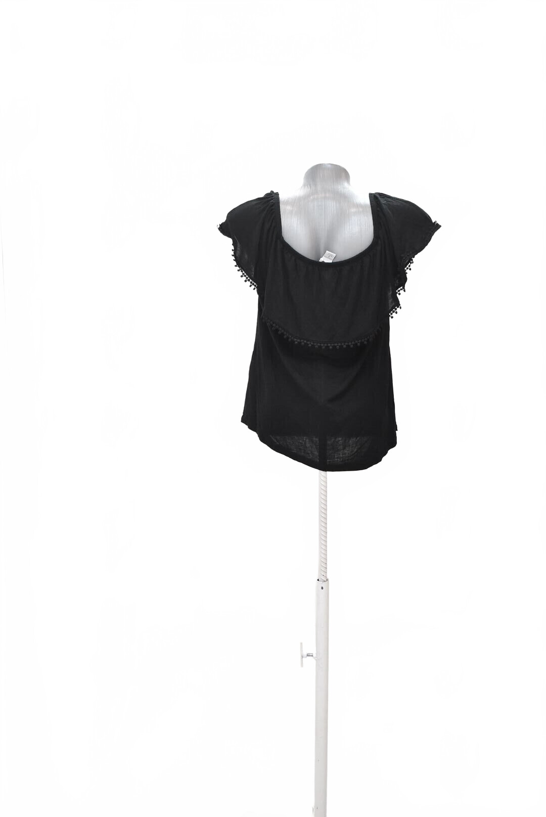 Damen -T-ShirtAmisuohne Aufdruck,farbeschwarz,größeS