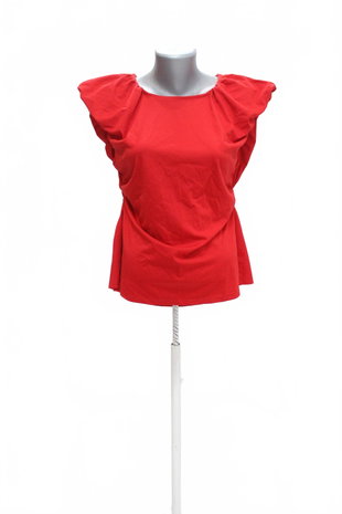 Damen -T-ShirtReservedohne Aufdruck,farberot,größeL