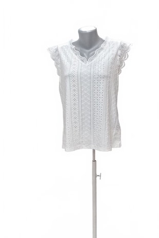 Damen -T-ShirtGenesisohne Aufdruck,farbeweiss,größeM