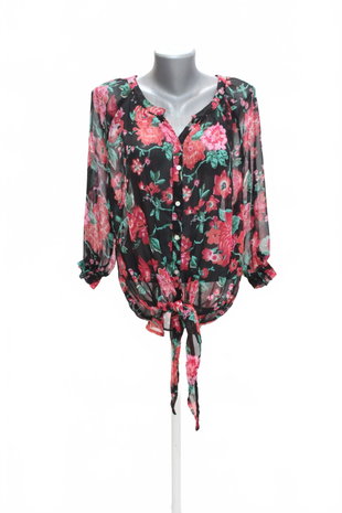 Damen bluse : Brand,Farbegeblümt,größe: size