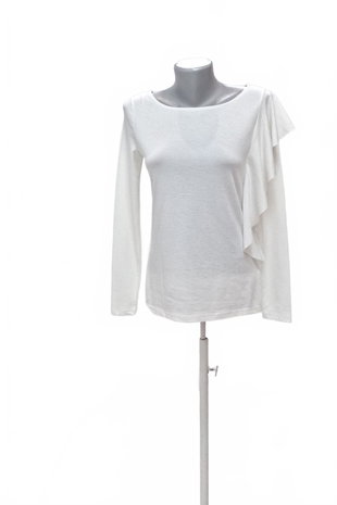 Damen -T-ShirtOrsayohne Aufdruck,farbeweiss,größeS