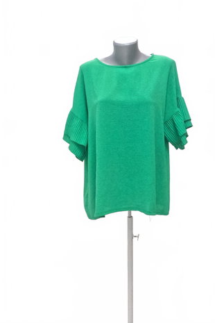 Damen -T-ShirtGenesisohne Aufdruck,farbegrün,größeL