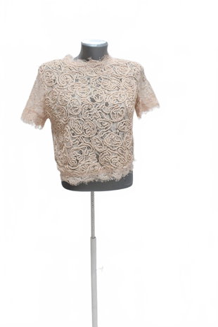 Damen -T-ShirtZaraohne Aufdruck,farbebeige,größeM