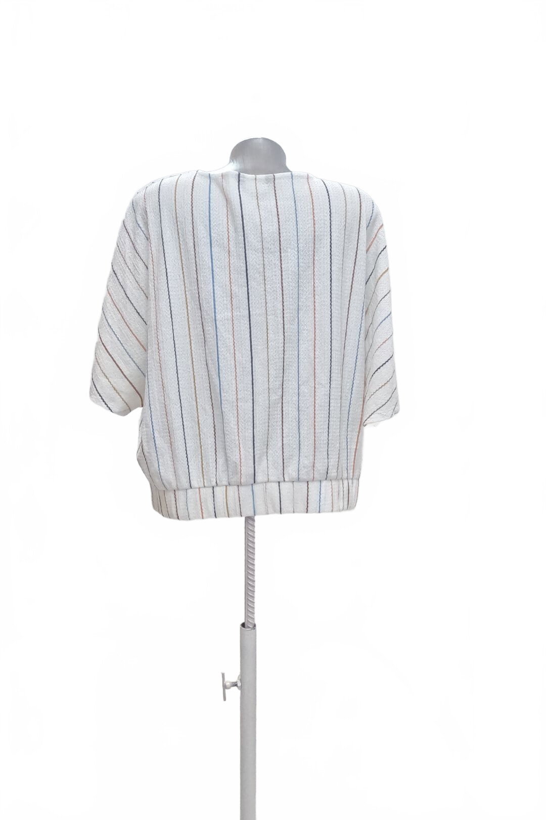 Damen -T-ShirtF&Fohne Aufdruck,farbegestreift,größe50