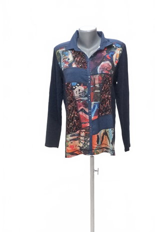 Damen bluse : Brand,Farbegemustert,größe: size
