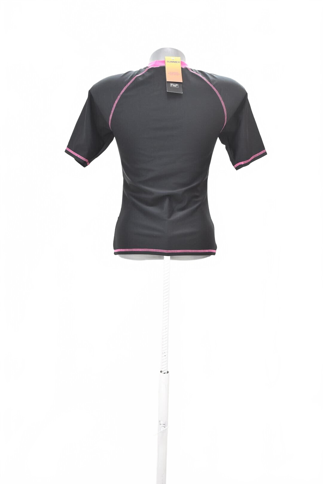 Damen -T-ShirtF&Fohne Aufdruck,farbeschwarz,größe36
