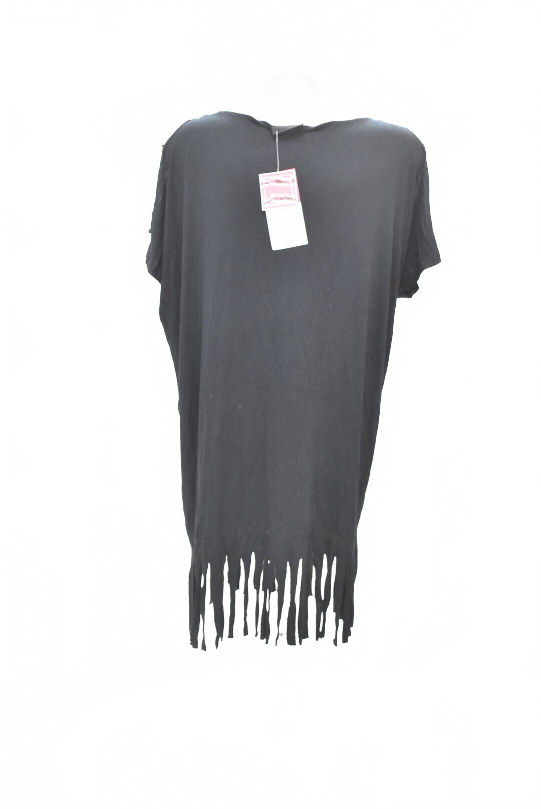 Damen -T-ShirtJaninamit Aufdruck,farbeschwarz,größe38