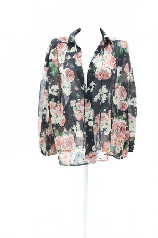 Damen bluse : Brand,Farbegeblümt,größe: size