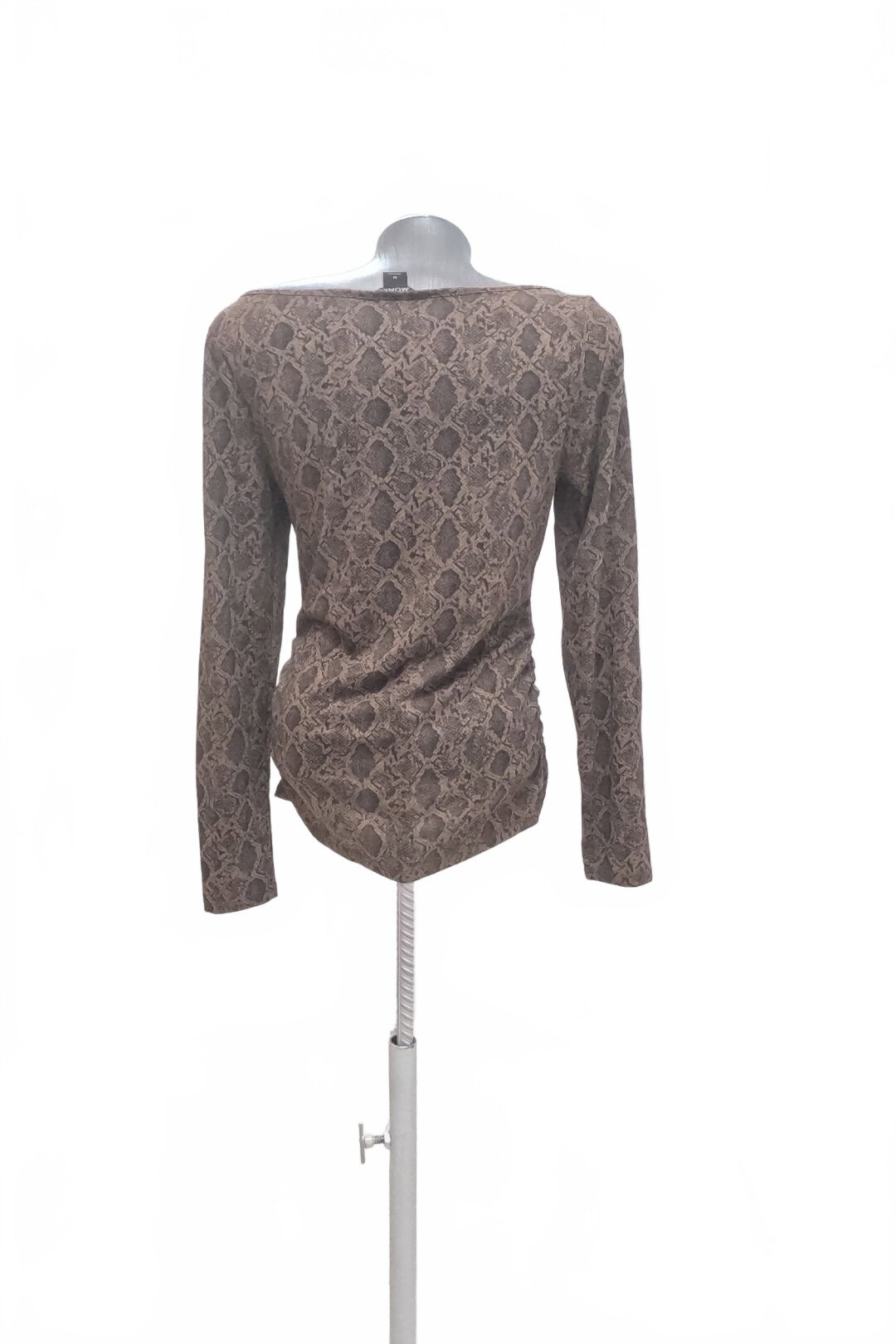 Damen -T-ShirtMonkiohne Aufdruck,farbeanimal-print,größeM