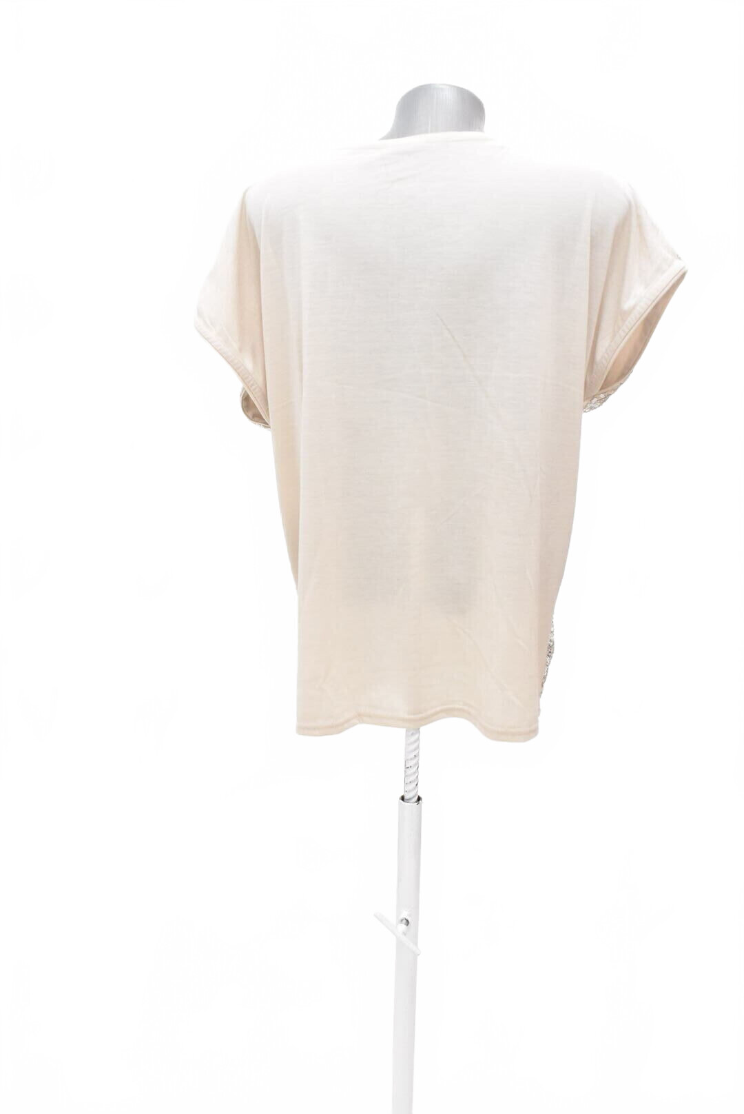 Damen -T-ShirtGenesisohne Aufdruck,farbebeige,größeXL