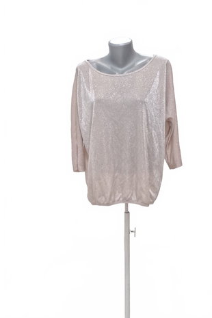 Damen -T-ShirtGenesisohne Aufdruck,farbebeige,größeXL
