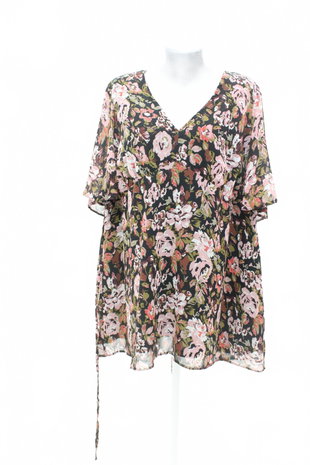Damen bluse : Brand,Farbegeblümt,größe: size