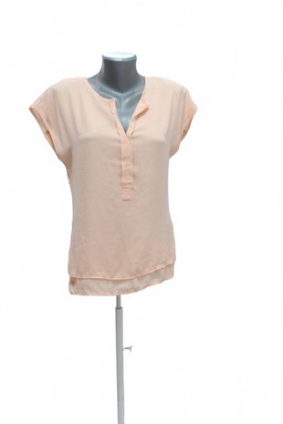 Damen -T-ShirtOrsayohne Aufdruck,farbeorange,größeS