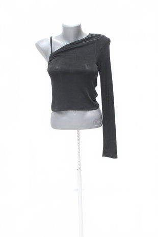 Damen -T-ShirtMangoohne Aufdruck,farbeschwarz,größeS