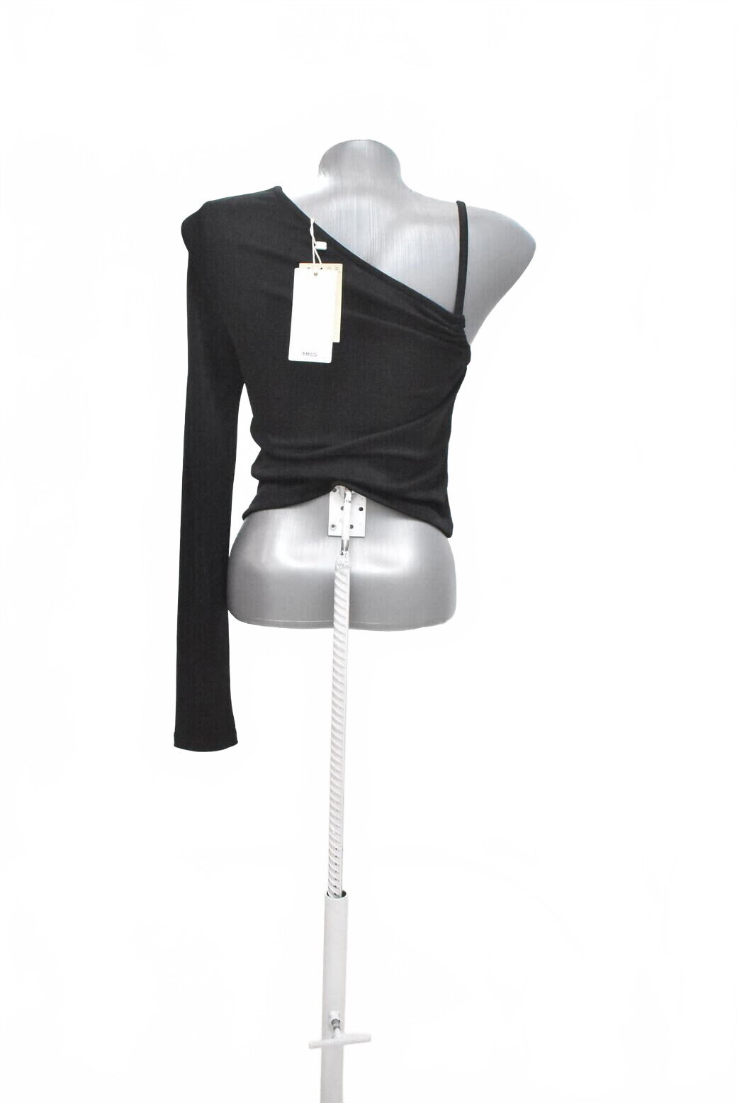 Damen -T-ShirtMangoohne Aufdruck,farbeschwarz,größeS