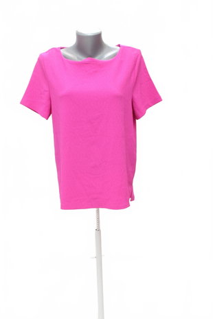 Damen -T-ShirtPapayaohne Aufdruck,farberute,größe42