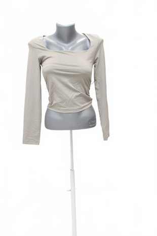 Damen -T-ShirtSinsayohne Aufdruck,farbegrau,größeXS