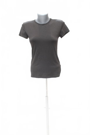 Damen -T-ShirtH&Mohne Aufdruck,farbebraun,größeM