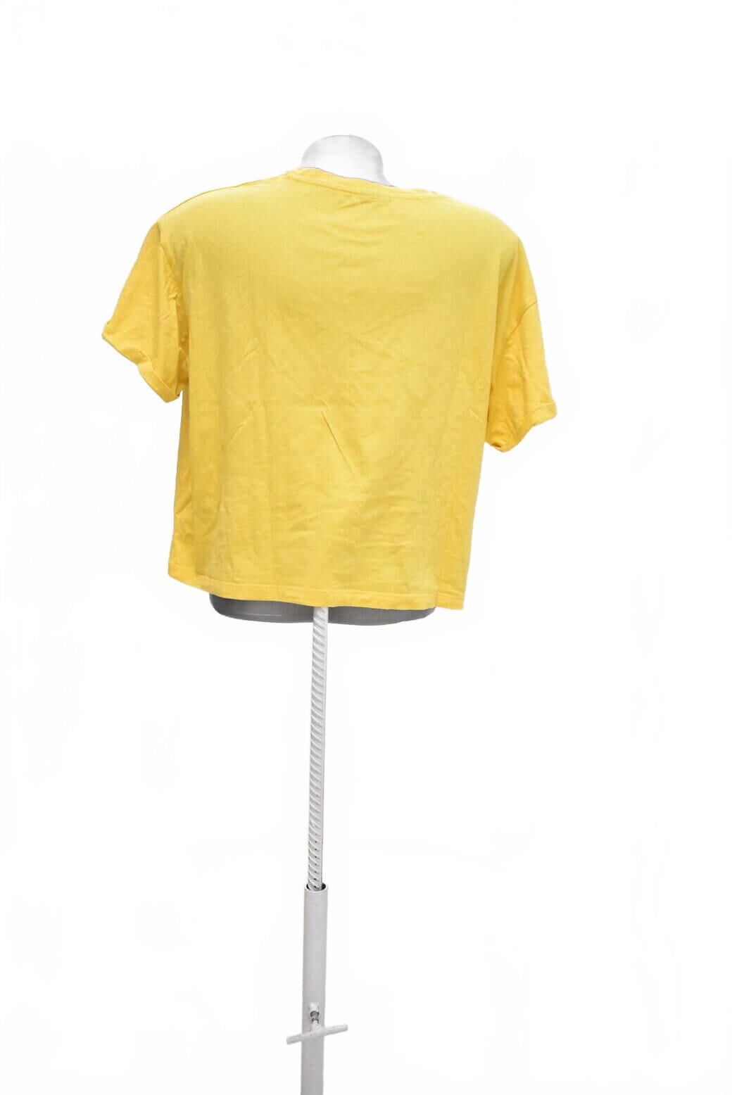 Damen -T-ShirtPumamit Aufdruck,farbegelb,größeM