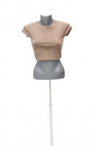 Damen -T-ShirtGenesisohne Aufdruck,farbebraun,größeXS