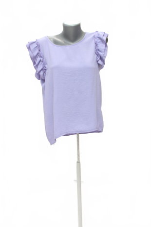 Damen -T-ShirtGenesisohne Aufdruck,farbeviolett,größeM