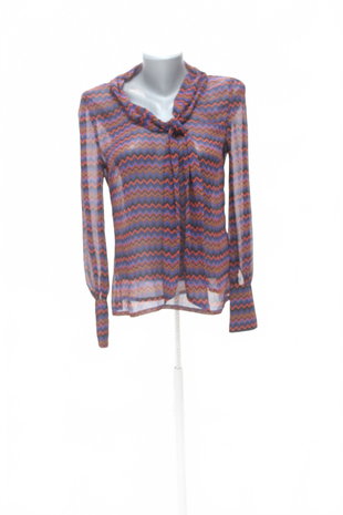 Damen -T-ShirtGenesisohne Aufdruck,farbegemustert,größeM