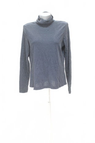 Damen -T-ShirtEsmaraohne Aufdruck,farbeblau,größeL