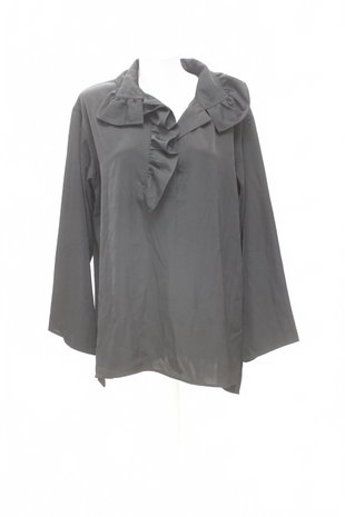 Damen -T-ShirtH&Mohne Aufdruck,farbeschwarz,größeS