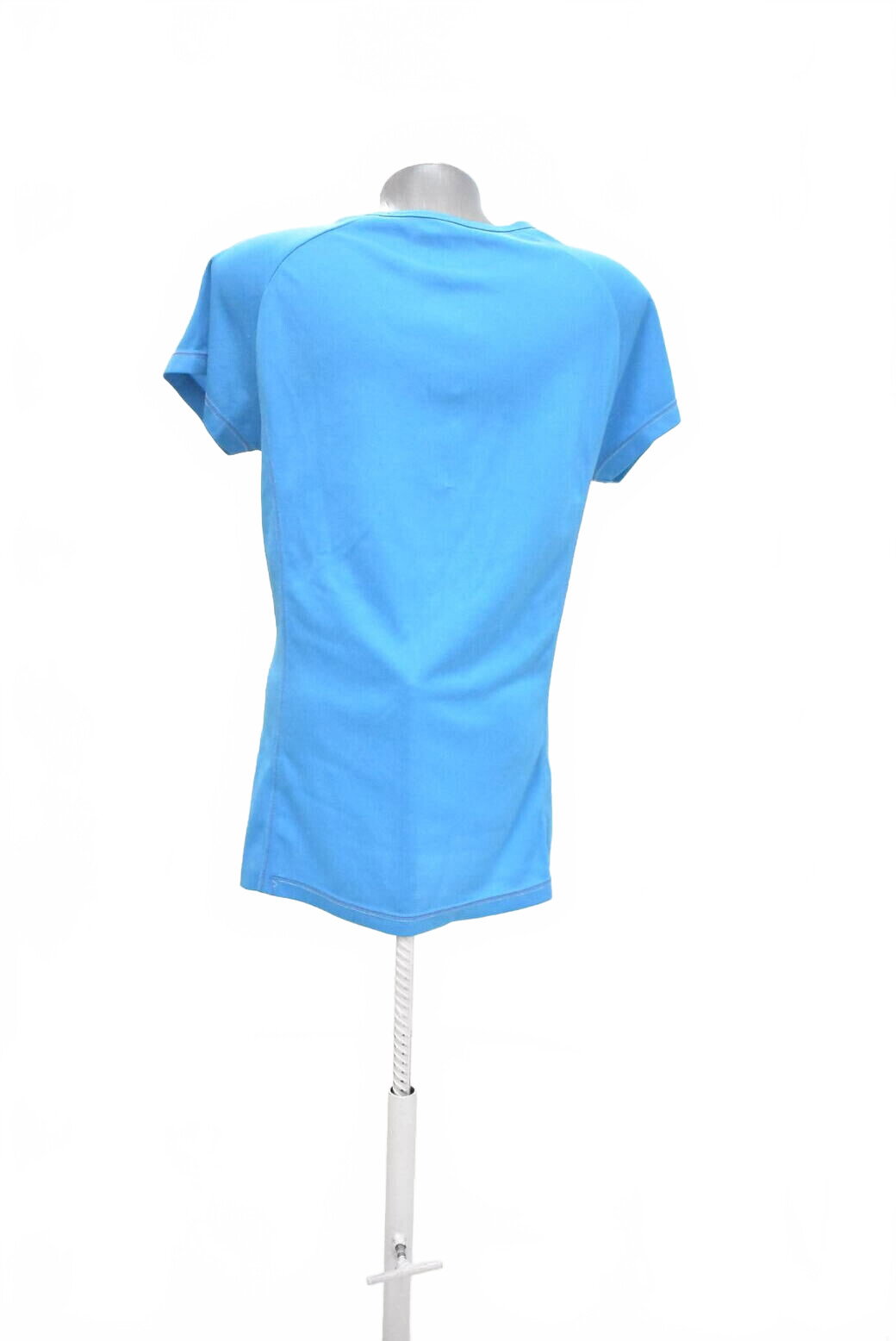 Damen -T-ShirtAlpine Proohne Aufdruck,farbeblau,größeXL