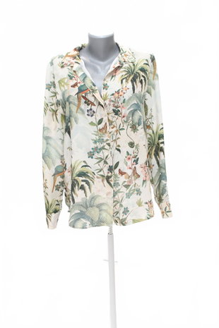 Damen bluse : Brand,Farbegeblümt,größe: size