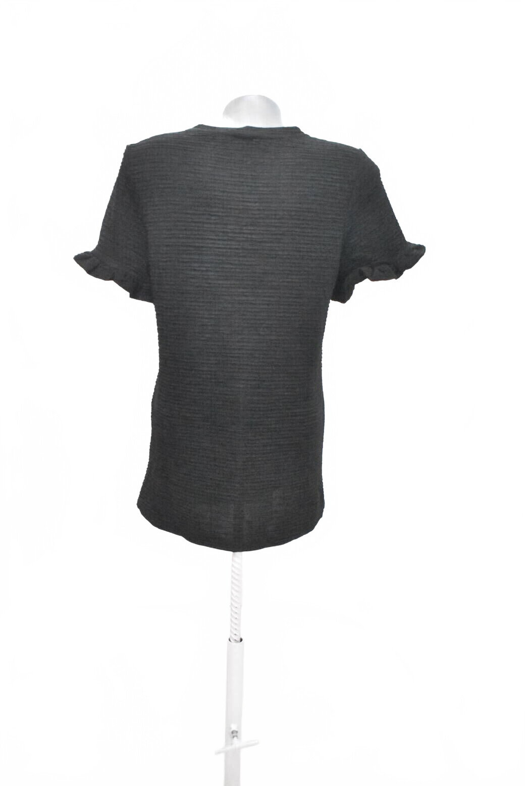 Damen -T-ShirtSheinohne Aufdruck,farbeschwarz,größeM