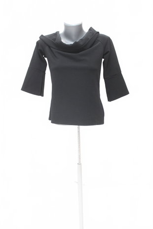 Damen -T-ShirtH&Mohne Aufdruck,farbeschwarz,größeM