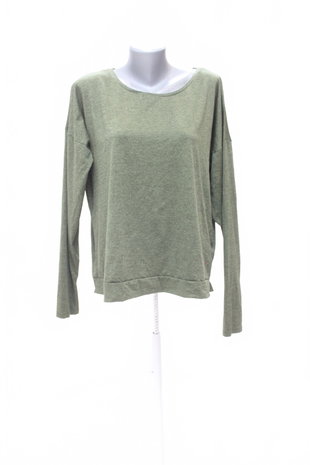 Damen -T-ShirtF&Fohne Aufdruck,farbekhaki,größe48