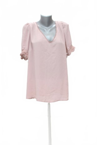 Damen -T-ShirtSheinohne Aufdruck,farberute,größe4XL